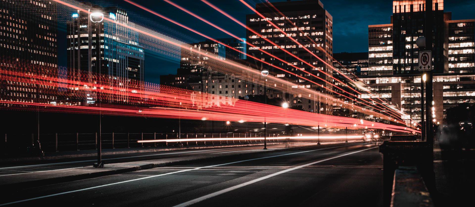 long exposure photography of road and cars